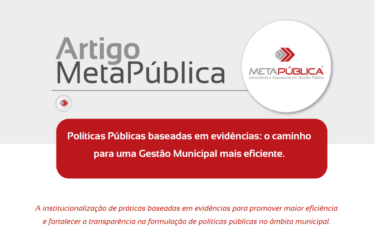 Imagem principal de Artigo - Políticas Públicas baseadas em evidências: o caminho para uma Gestão Municipal mais eficiente